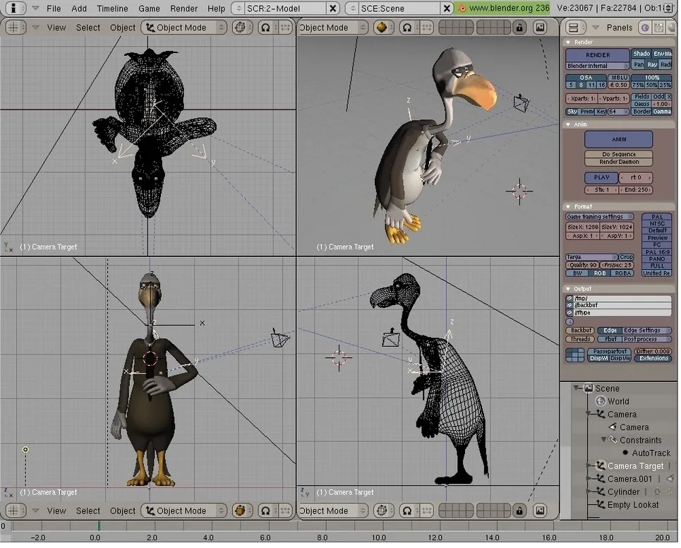 Actual Blender Screenshot Actual Blender Screenshot