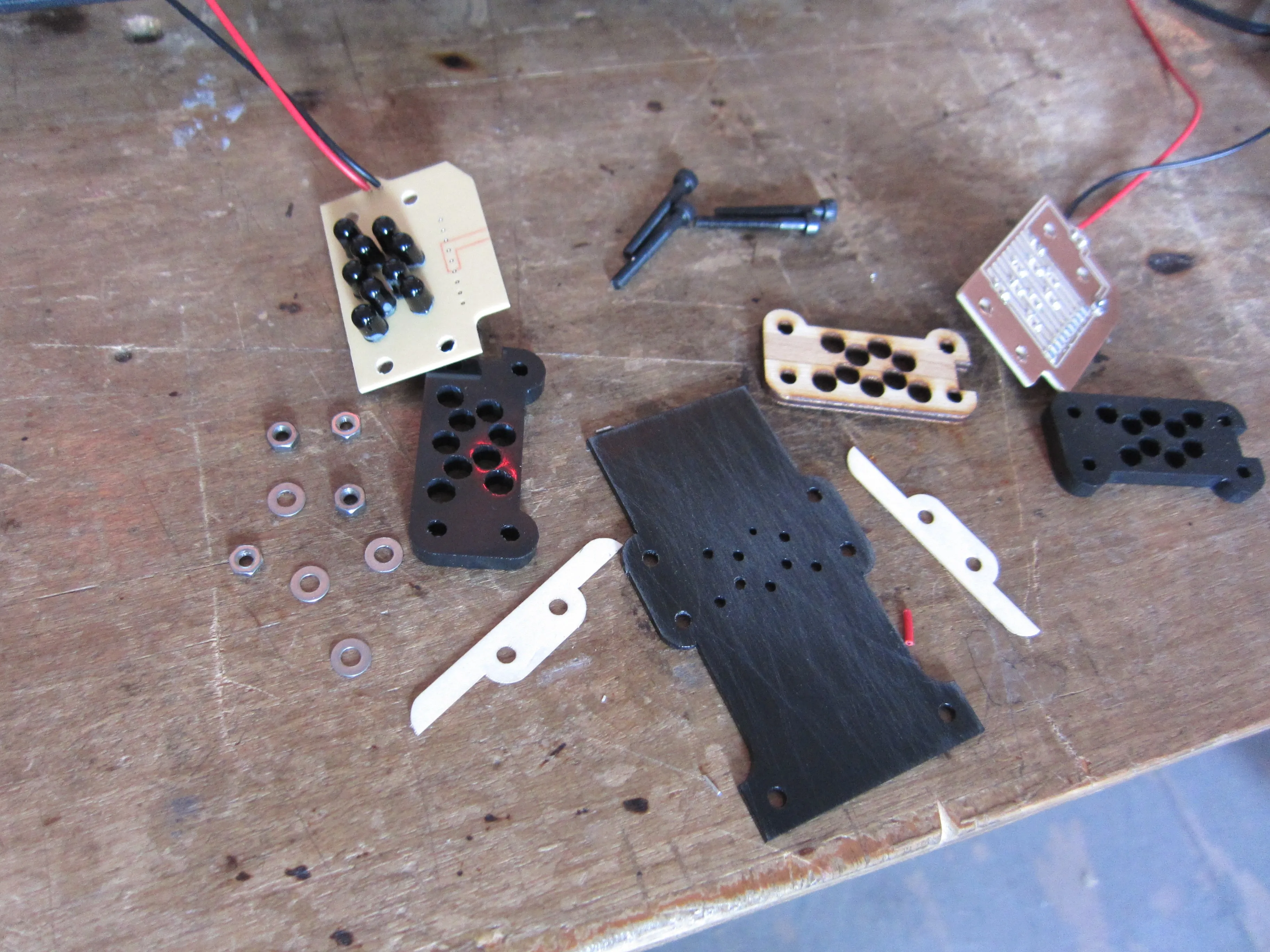 Tape reader parts