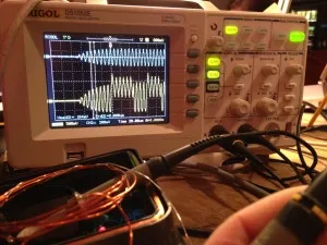 AVR RFID waveforms