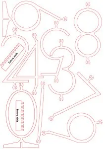 EL nixie frames