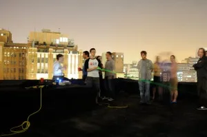 Laser Graffiti at NYCR
