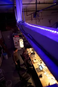 RGB LED strip accent lighting