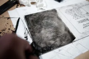Spreading the ink