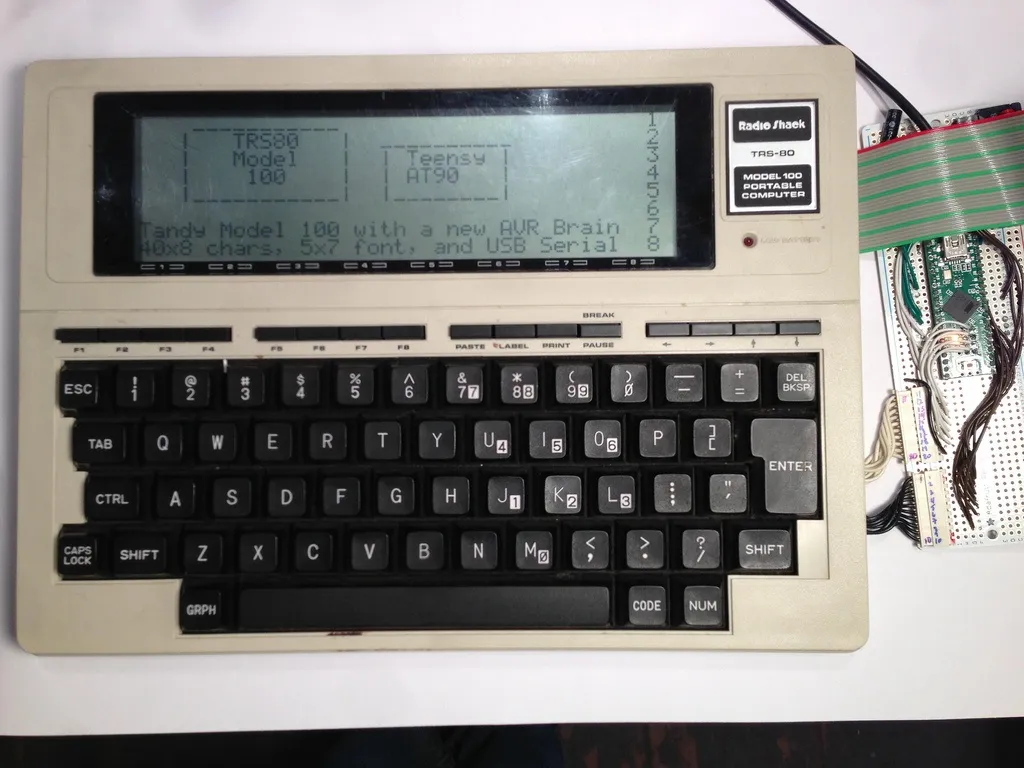 TRS80 + Teensy
