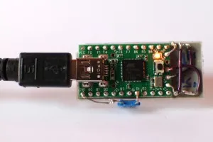 Teensy backpack for the HDS2111 LED display