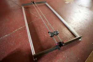 XY table dry fit