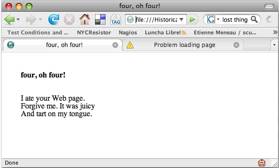 MIT\'s 404 haiku circa \'96