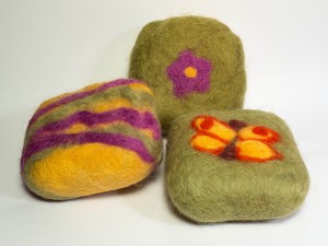 felted soap