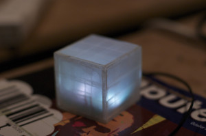 Cyan Cube (SLED)