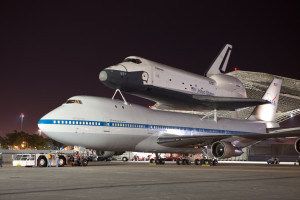 Demating Enterprise (OV101) from the SCA at JFK