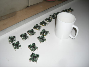 Formica swarm with mug