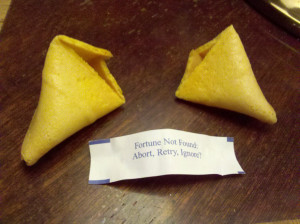 Fortune not found