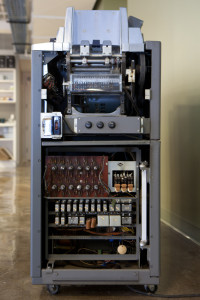 IBM 83 card sorter, logic side view