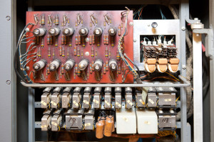 IBM 83 card sorter, vacuum tubes and relays
