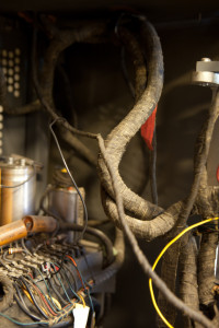 IBM 83 card sorter, wiring harness