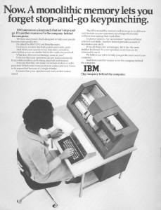 IBM129 Keypunch ad