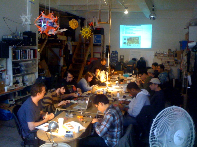 NYCresistor soldering and arduinos class is awesome!