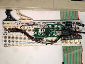 Teensy++ controller for a TRS80 Model 100