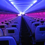 Virgin America Mood Lighting