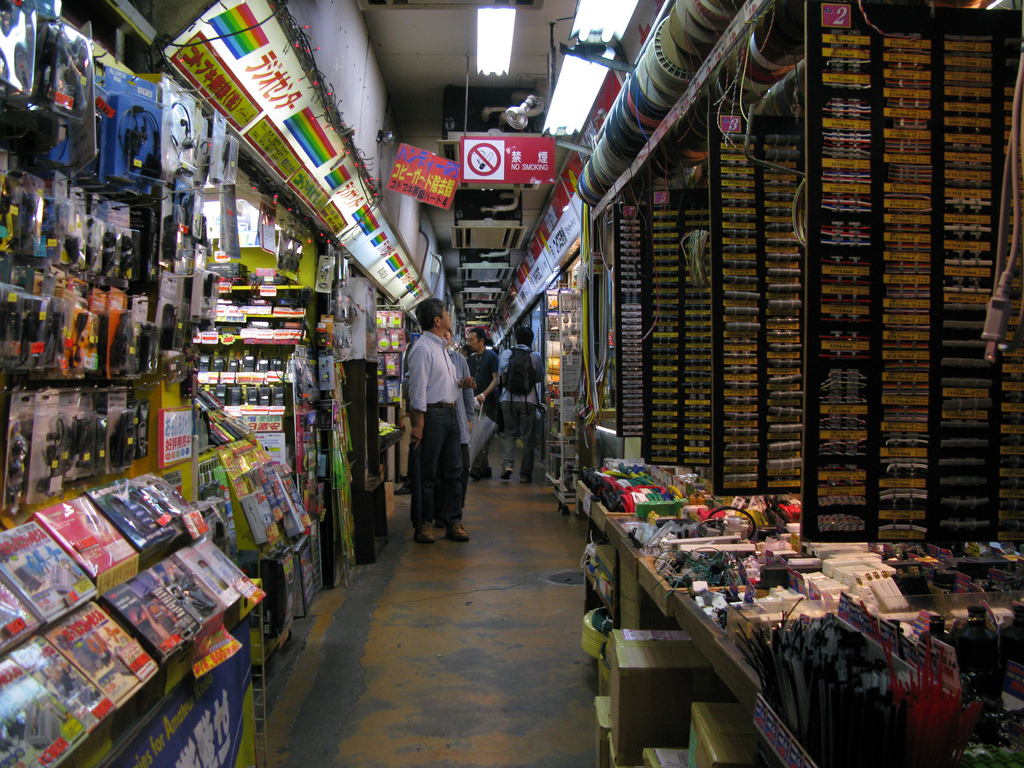 components mall in Akihabara
